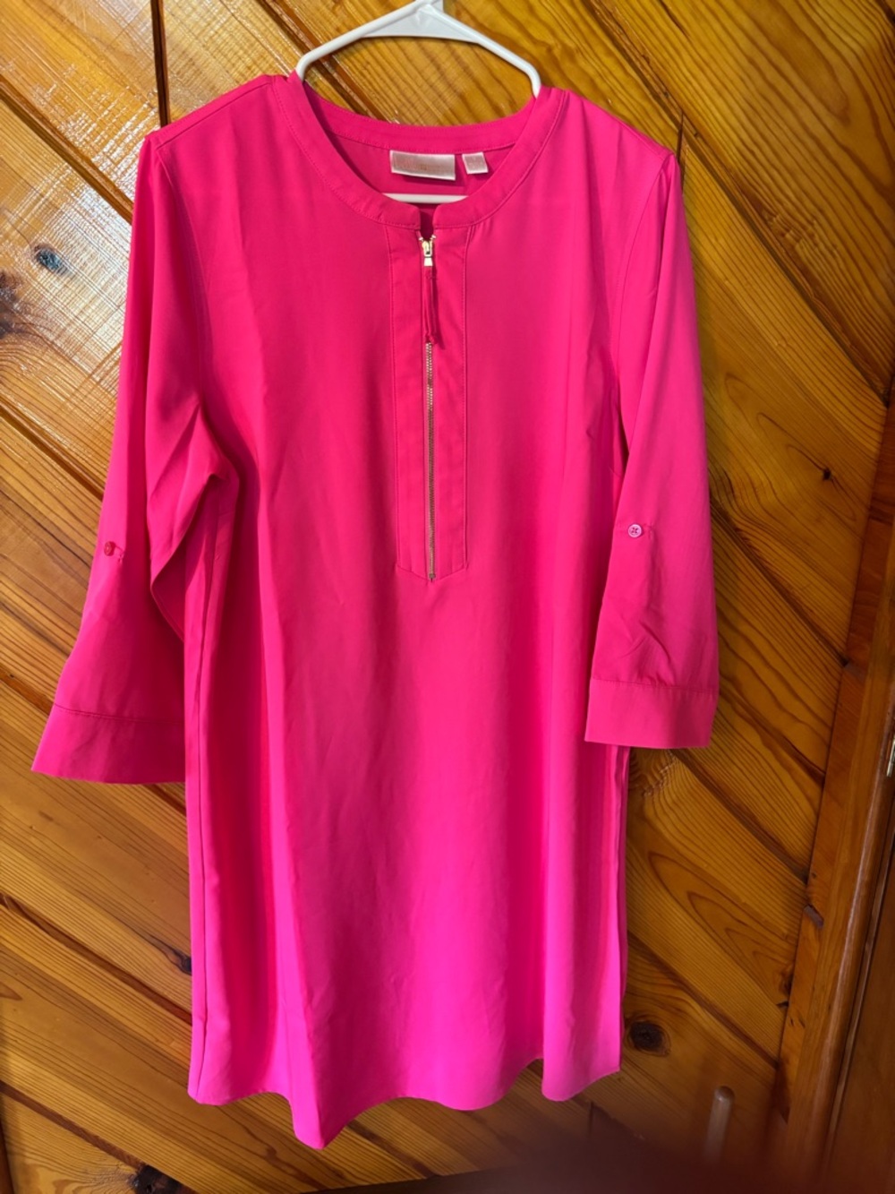 Belle by Kim Gravel Hot Pink Blouse